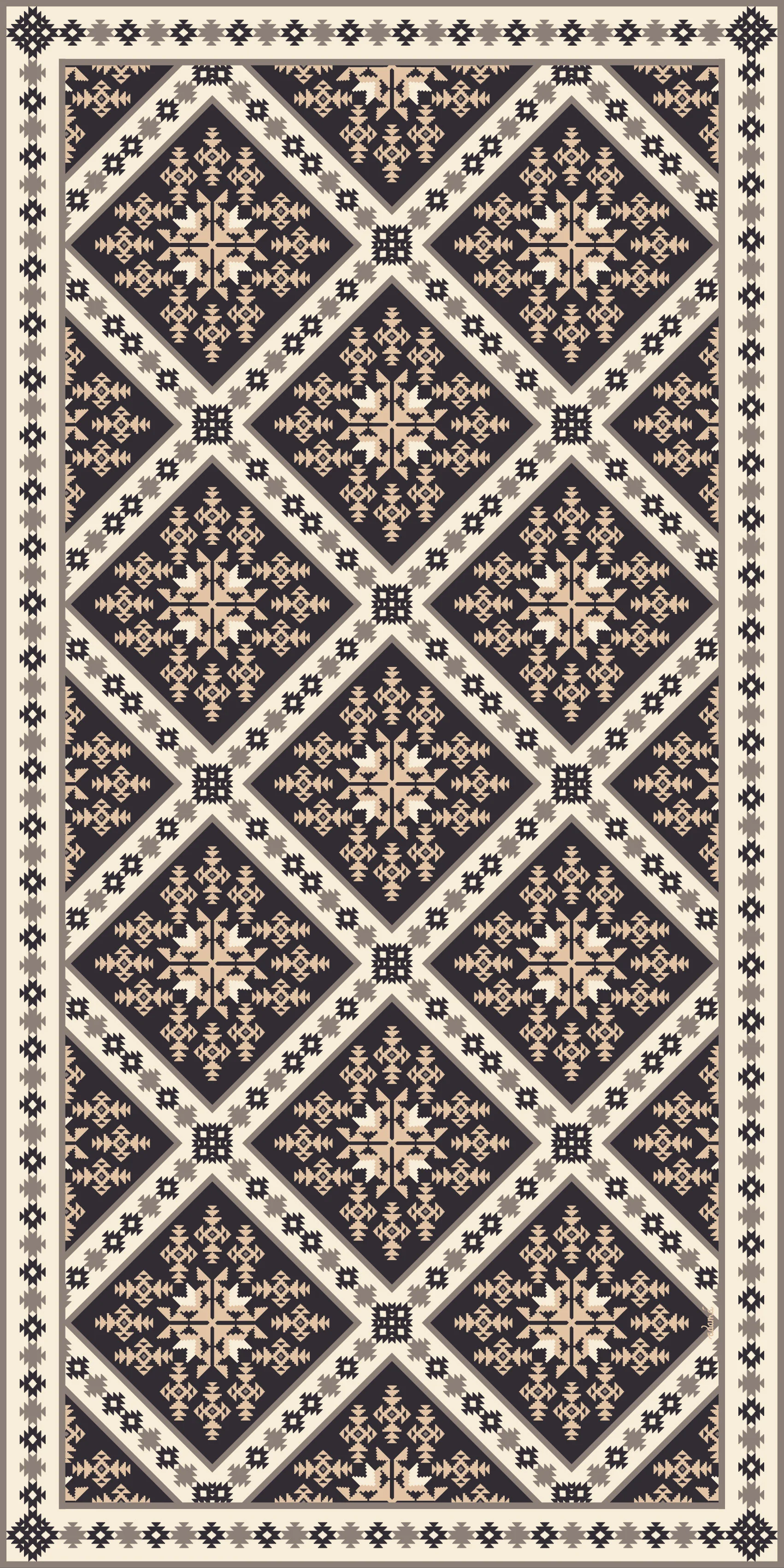 Coffee Vinyl Mat - Image 4