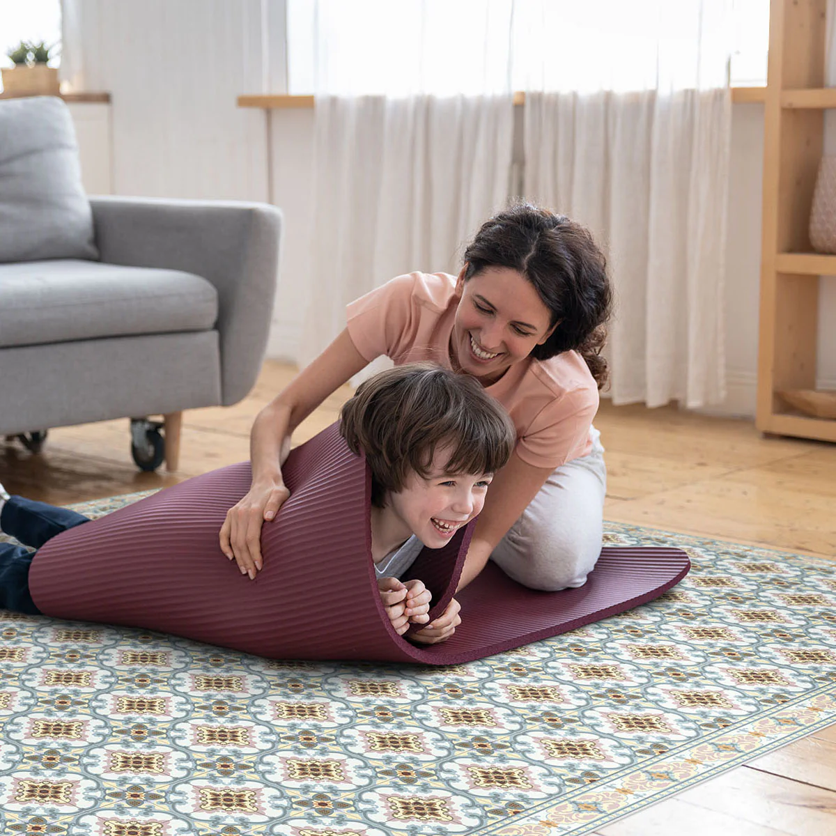 Daisy Vinyl Mat - Image 3