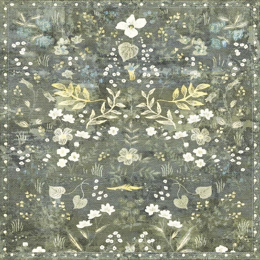 Mocha Garden Vinyl Mat - Image 10