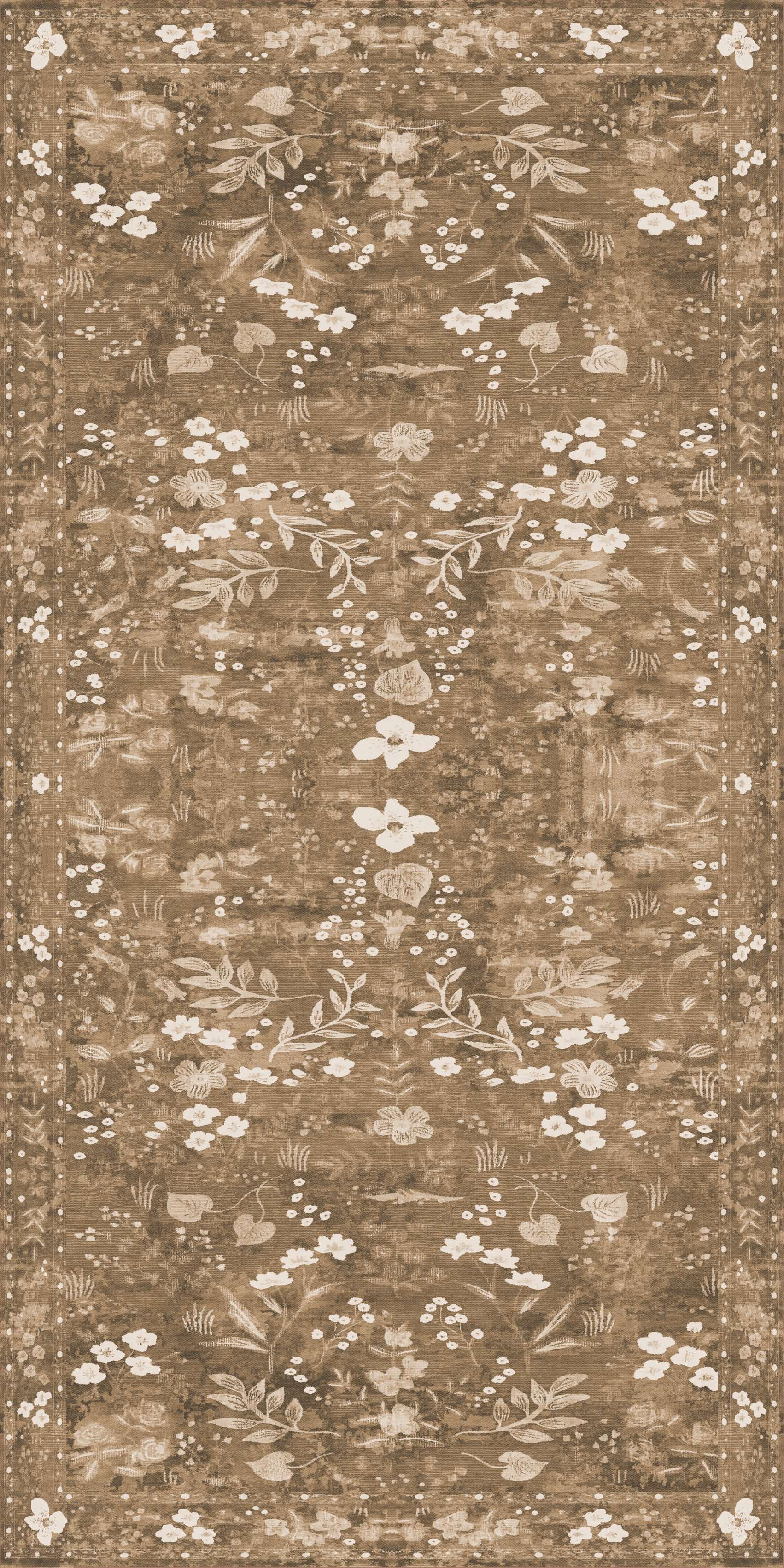 Mocha Garden Vinyl Mat - Image 3