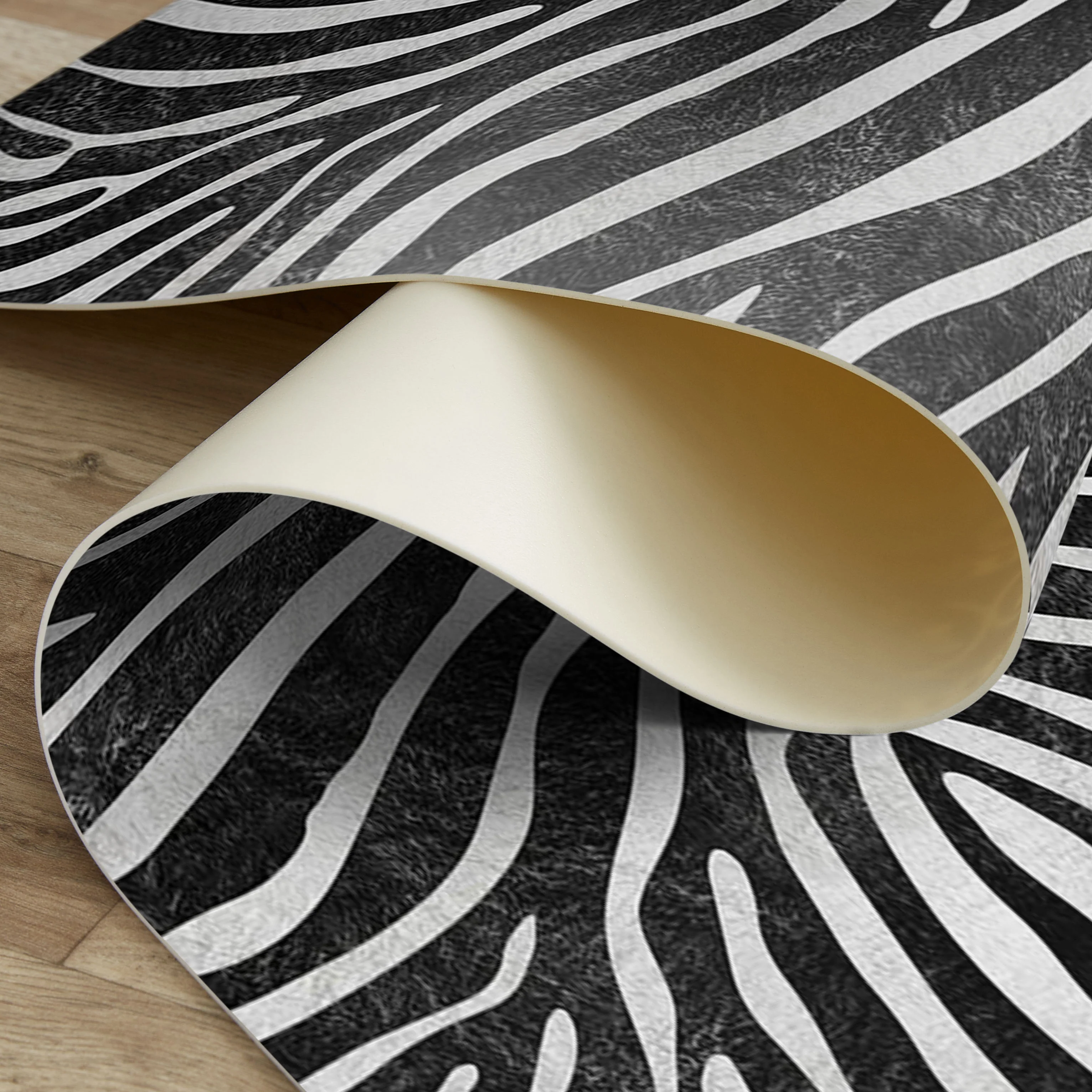 Zebra Vinyl Mat - Image 5